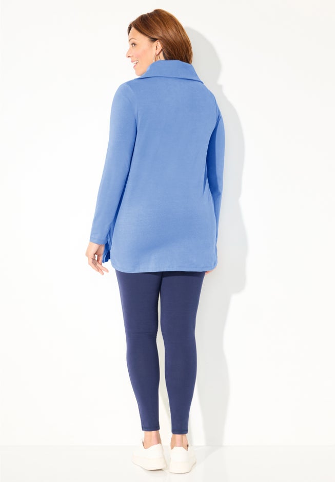 Suprema&reg; Studio Half-Zip Grommet Pullover image number 1