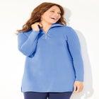 Suprema&reg; Studio Half-Zip Grommet Pullover image number null