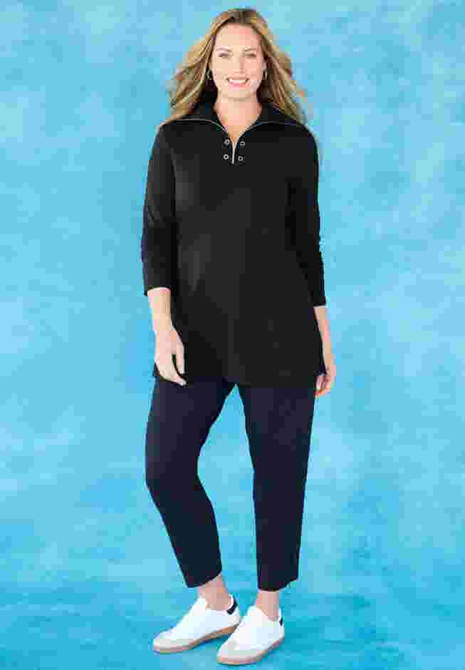 Suprema® Studio Half-Zip Grommet Pullover image number 0