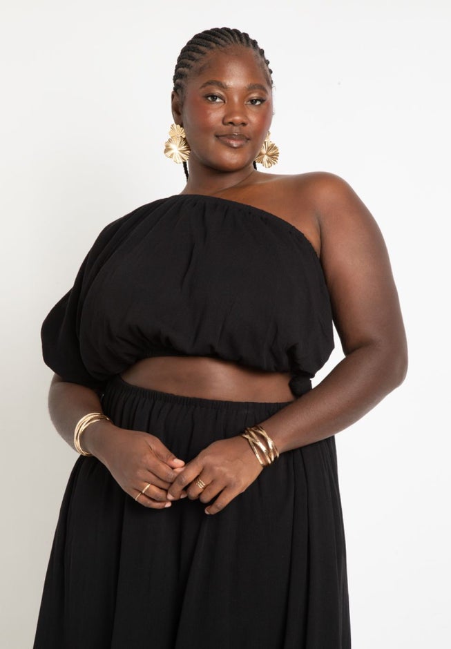 Knotted One Shoulder Dress image number 2