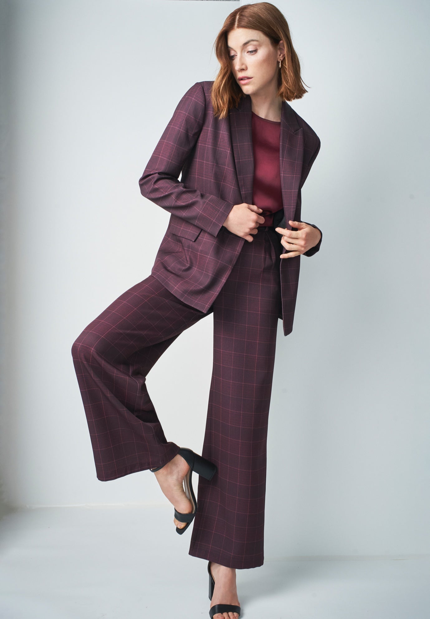 Bi-Stretch Wide Leg Pant image number 1