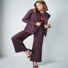 Bi-Stretch Wide Leg Pant image number null