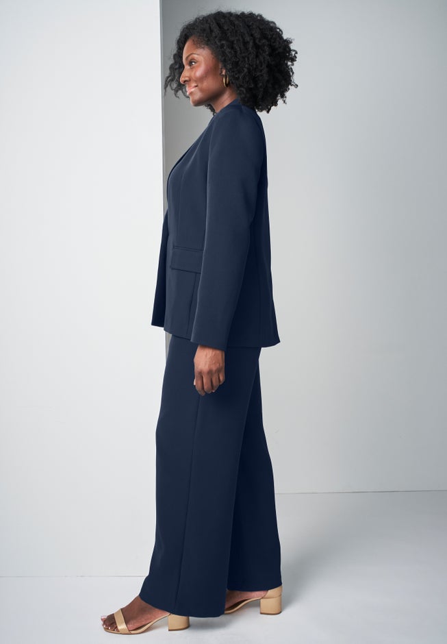 Bi-Stretch Shaped Blazer image number 3