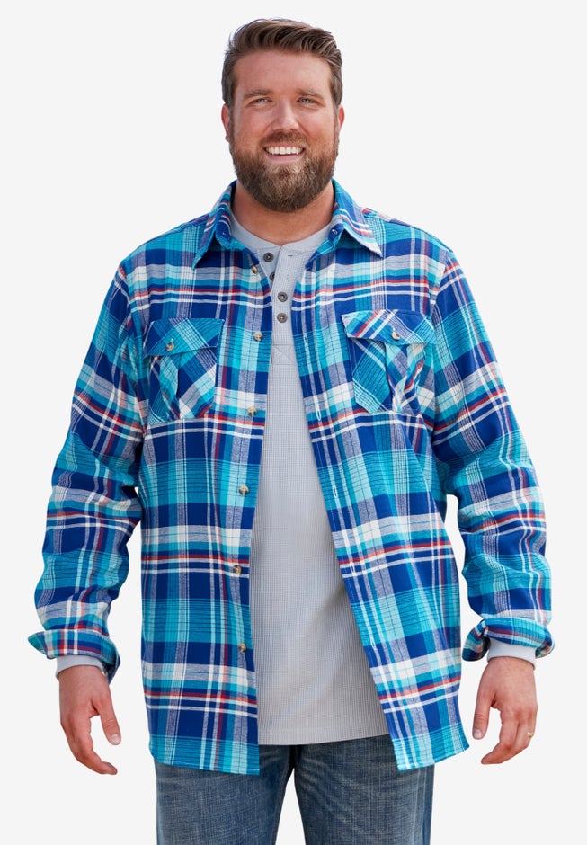 Signature Plaid Flannel Shirt image number 5