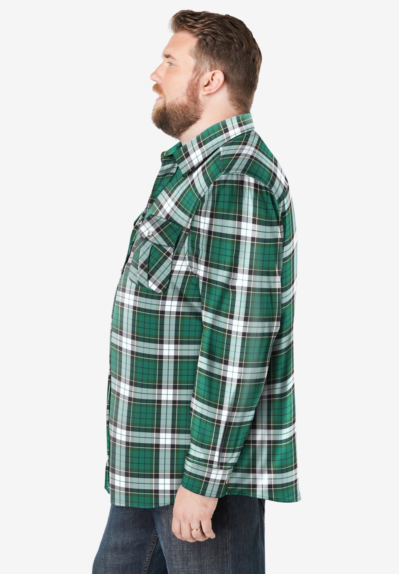 Signature Plaid Flannel Shirt image number 2