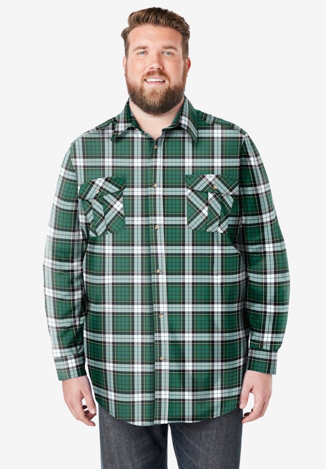 Signature Plaid Flannel Shirt image number 3