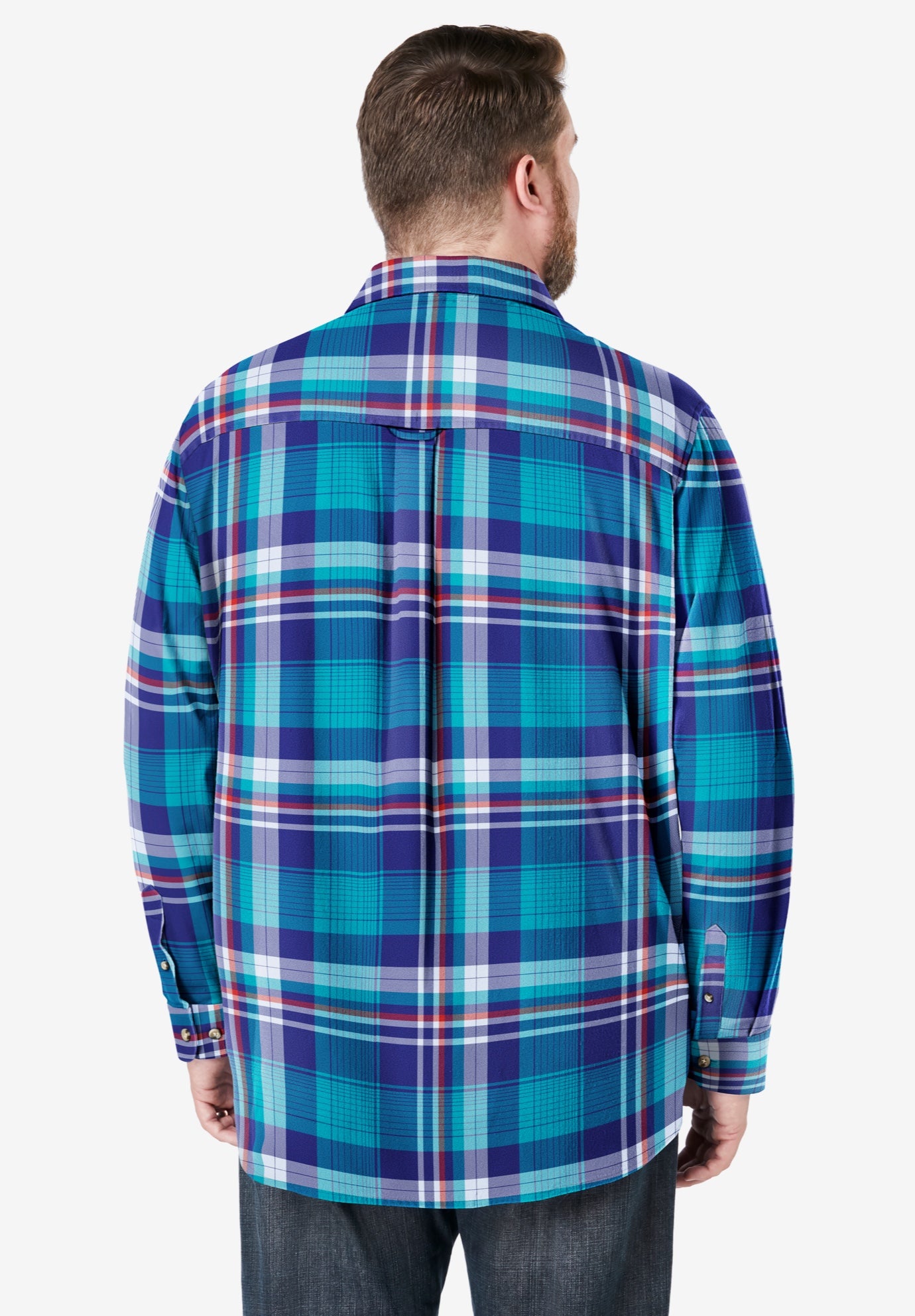 Signature Plaid Flannel Shirt image number 1