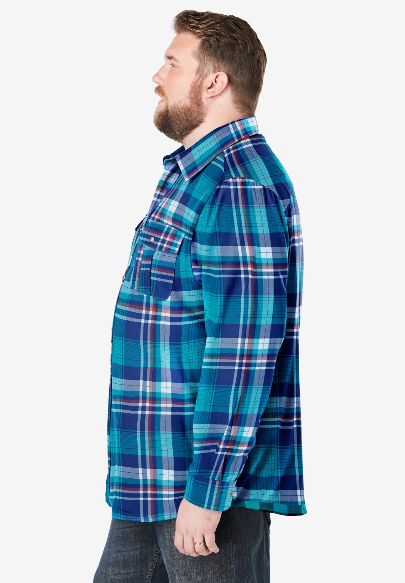 Signature Plaid Flannel Shirt image number 2