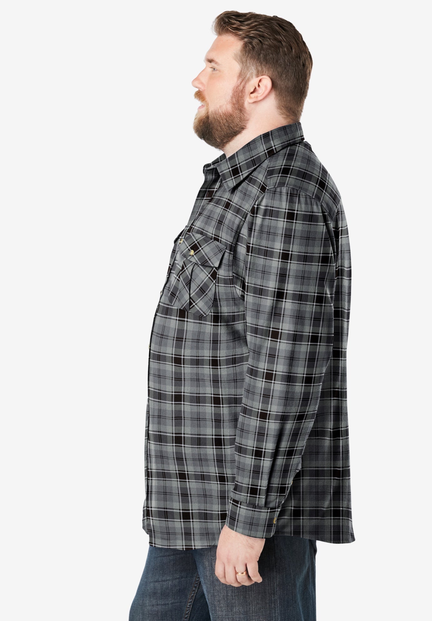 Signature Plaid Flannel Shirt image number 2