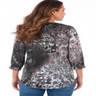 Hayden Tie-Sleeve Knit Top image number null