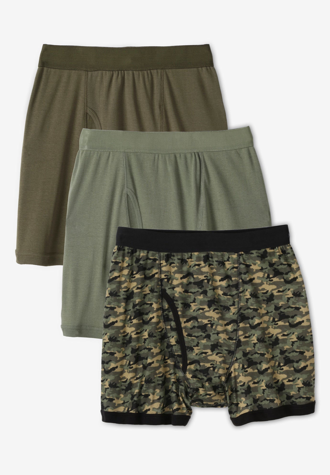 Cotton Boxer Briefs 3-Pack image number 0