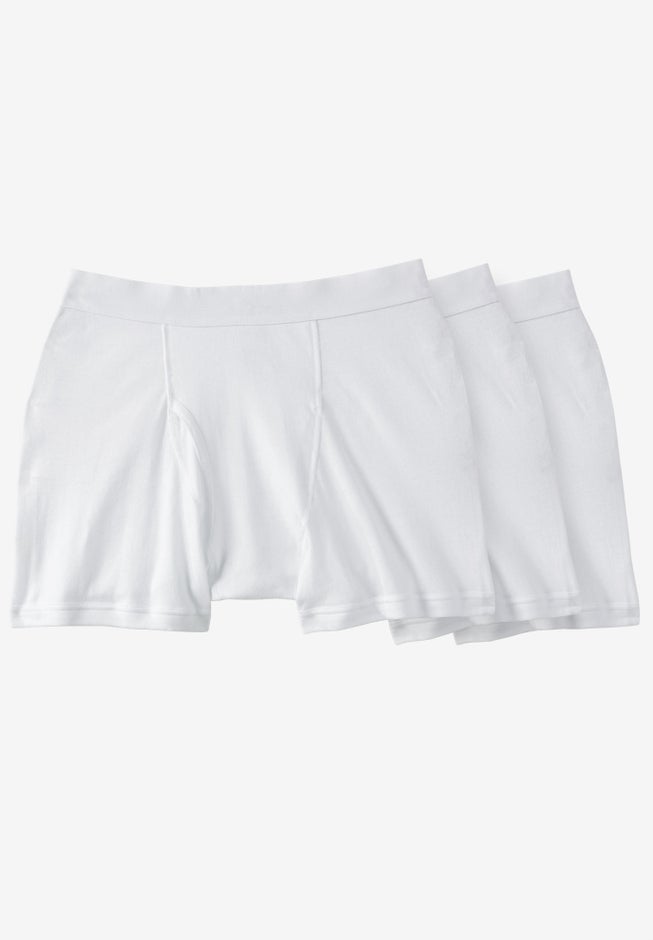 Cotton Boxer Briefs 3-Pack image number 0