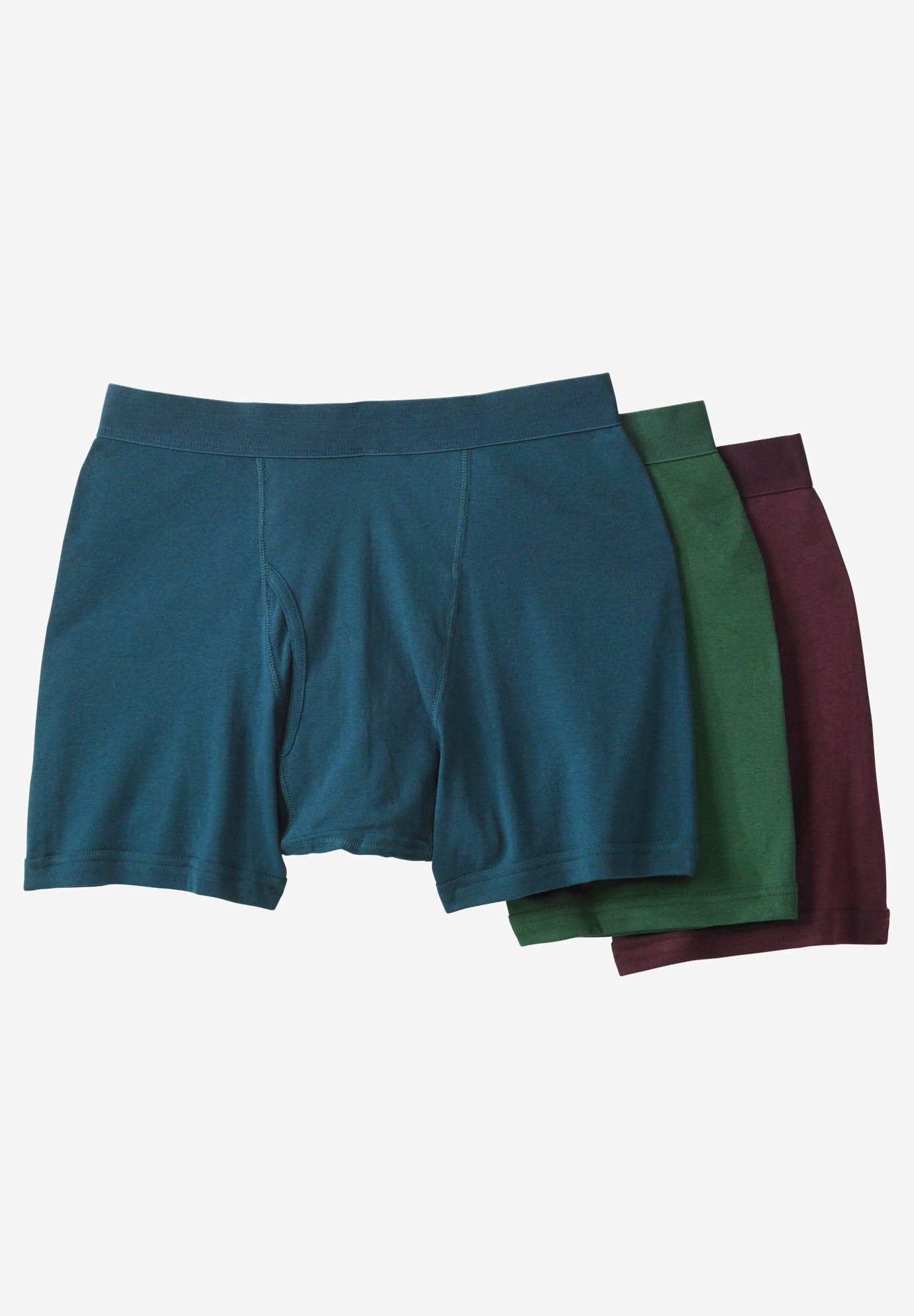 Cotton Mid-Length Briefs 3-Pack image number 0