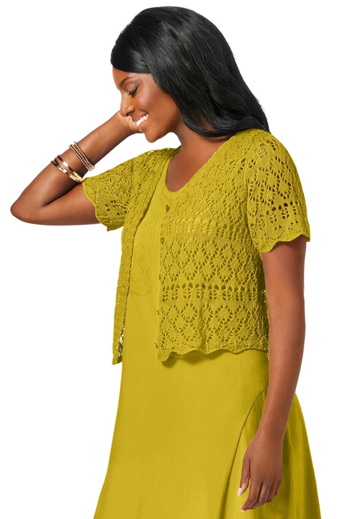 Crochet Shrug image number 2