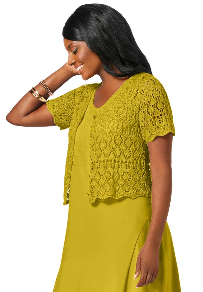 Crochet Shrug image number 2