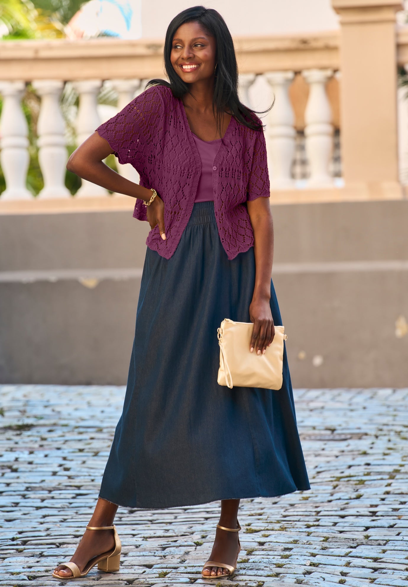 Crochet Shrug image number 0