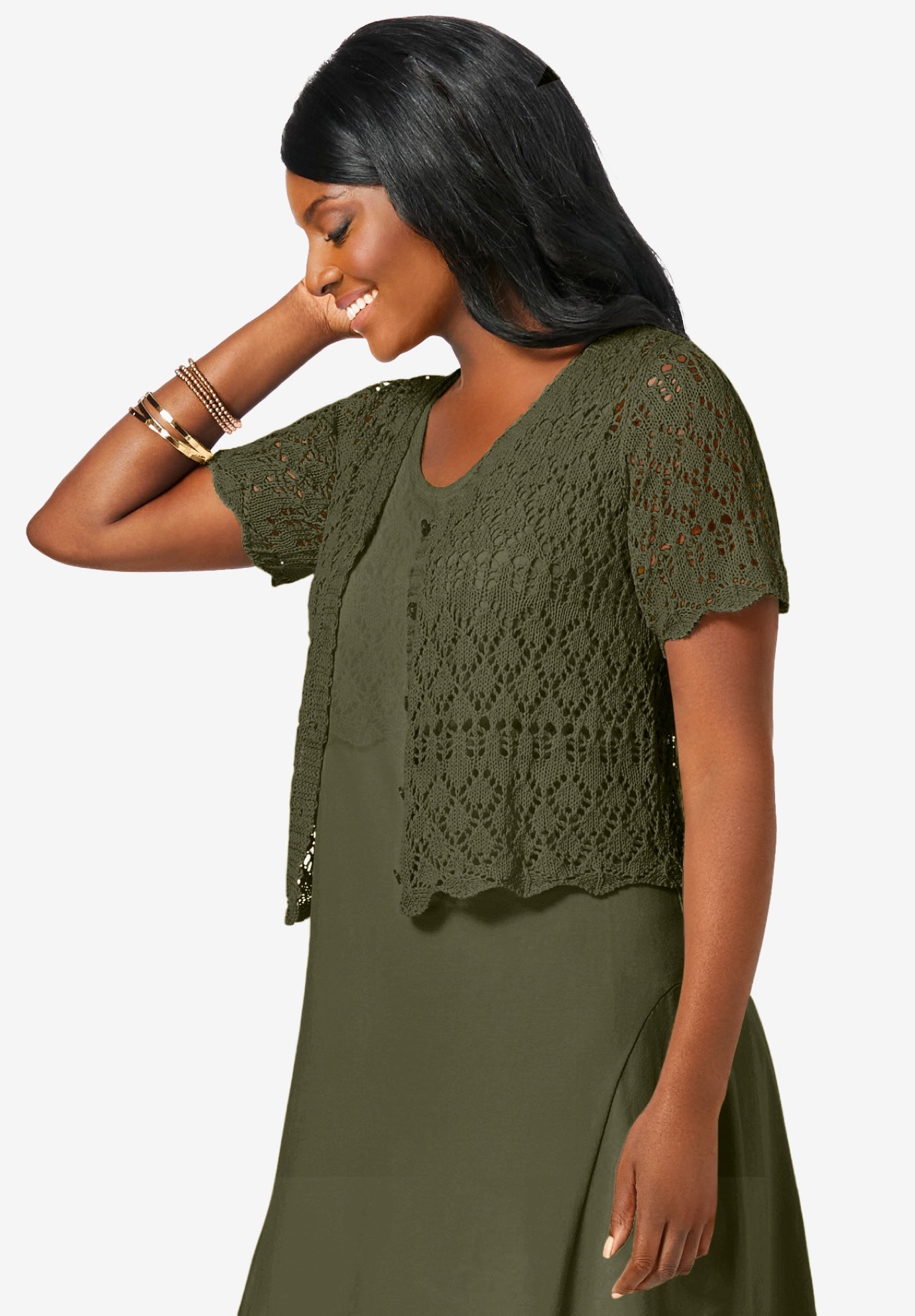 Crochet Shrug image number 2