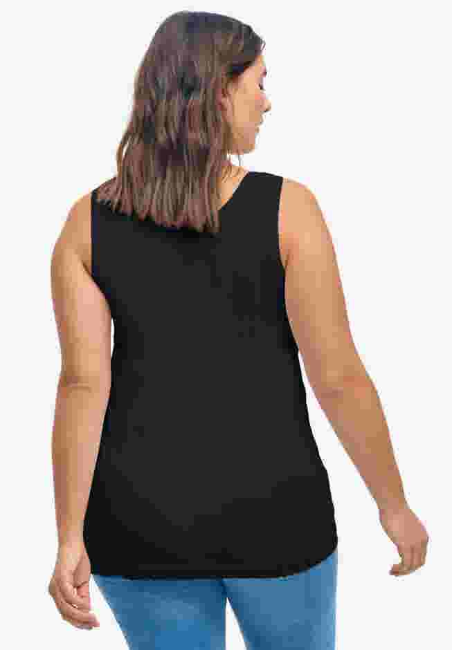 Lace Trim Tank image number 1
