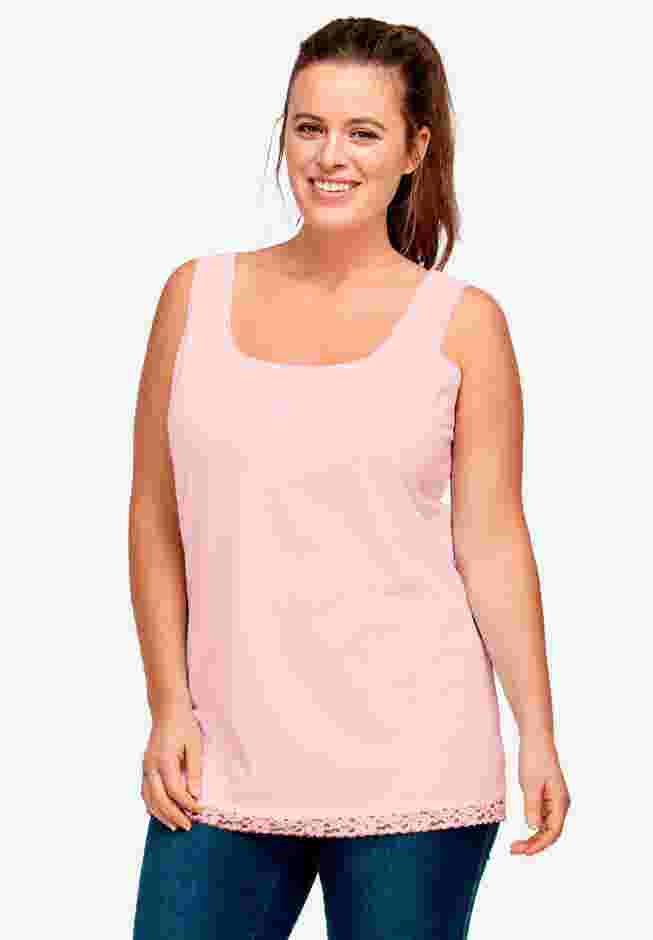 Lace Trim Tank image number 0