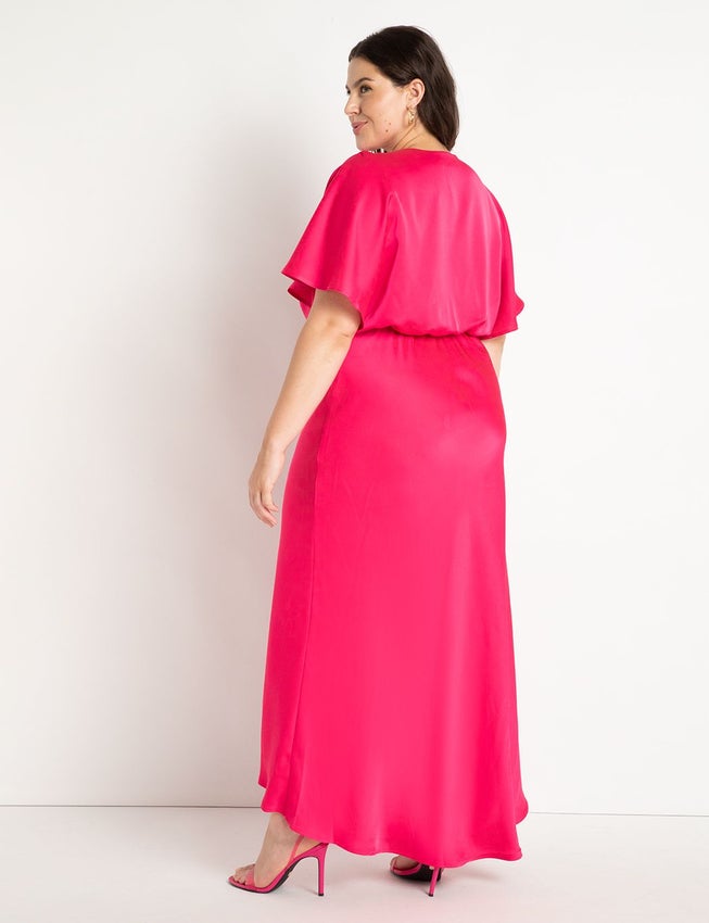Kimono Sleeve Maxi Dress image number null