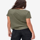 100% Cotton Jersey Slub Scoopneck Short Sleeve Graphic Tee image number 1