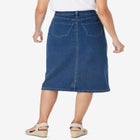 Stretch Denim Five-Pocket Jeans Skirt image number null