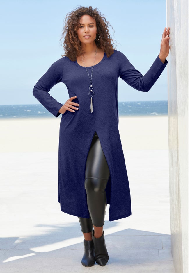 Front Slit Ultra Femme Tunic image number 4