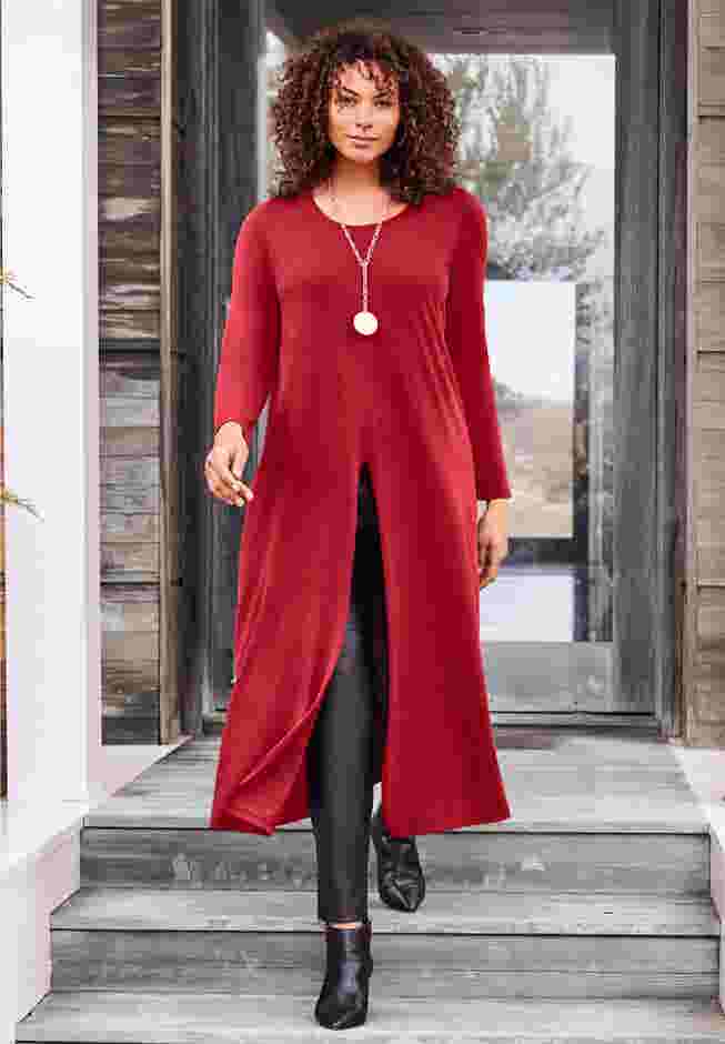 Front Slit Ultra Femme Tunic image number 5
