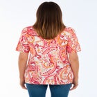 Stretch Knit Cutout Swing Tunic image number 1