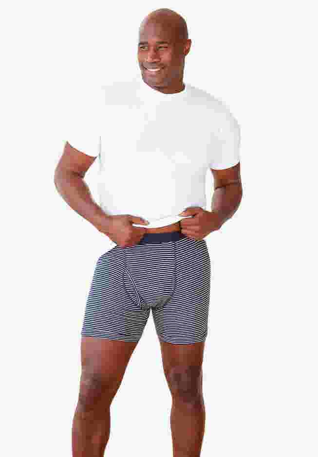 3-Pack Cotton Crewneck Undershirt image number 2