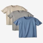 3-Pack Cotton Crewneck Undershirt image number null