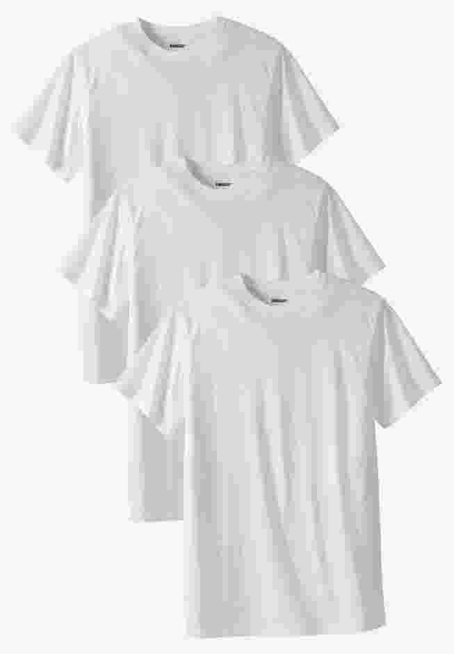 3-Pack Cotton Crewneck Undershirt image number 0