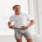 Cotton V-Neck Undershirt 3-Pack image number null