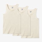 3-Pack Ribbed Cotton Tank Undershirt image number 0