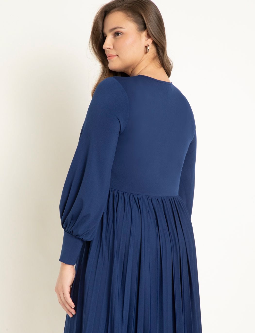 Knot Front Pleated Skirt Dress image number 2