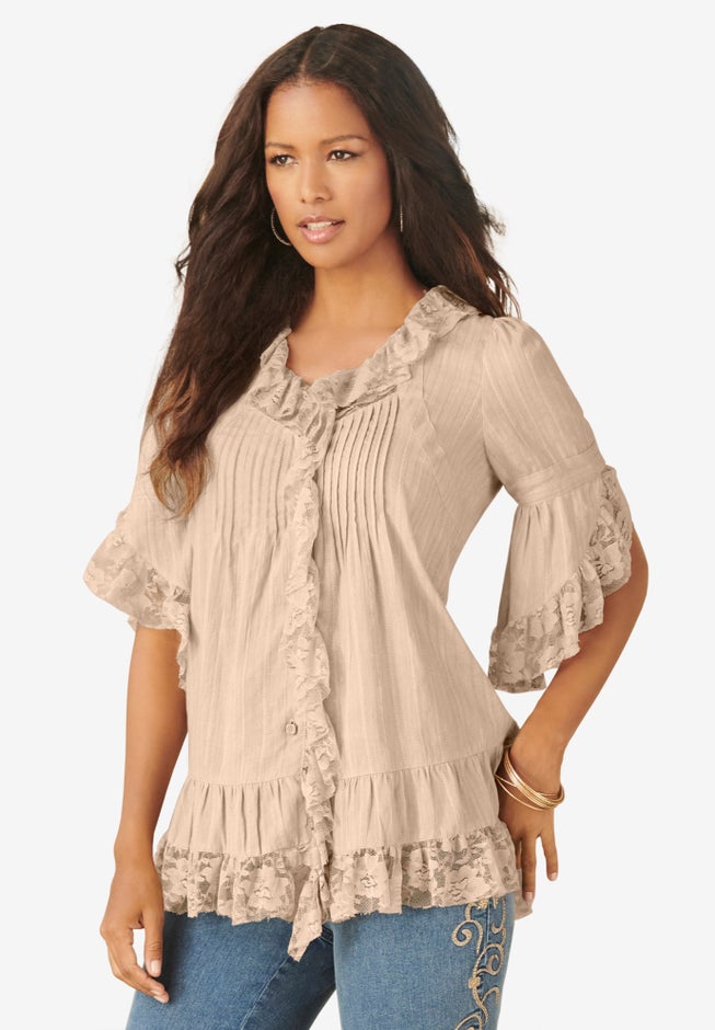 Whitney Lace Shirt image number 0
