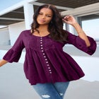 Taylor Acid Wash Big Shirt image number null