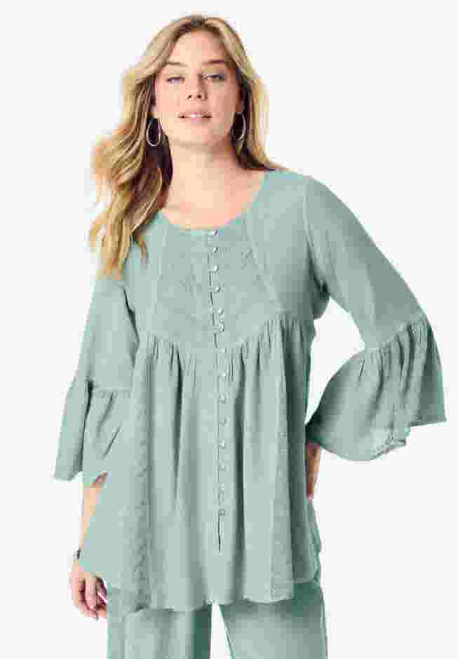 Taylor Acid Wash Big Shirt image number 0