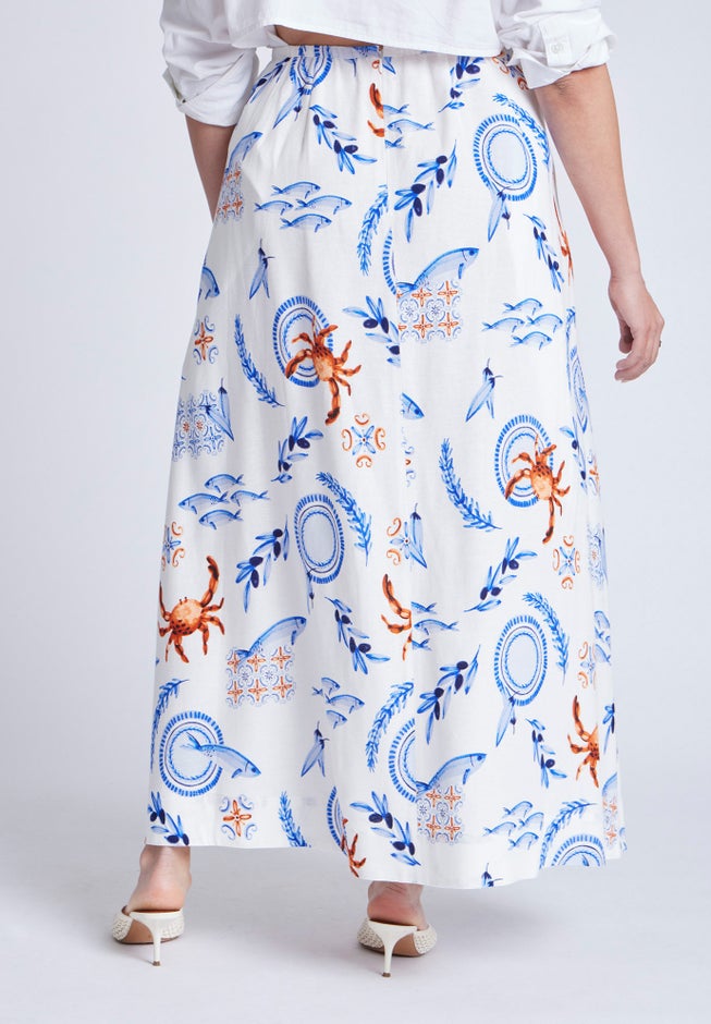 Printed Full Skirt image number 2
