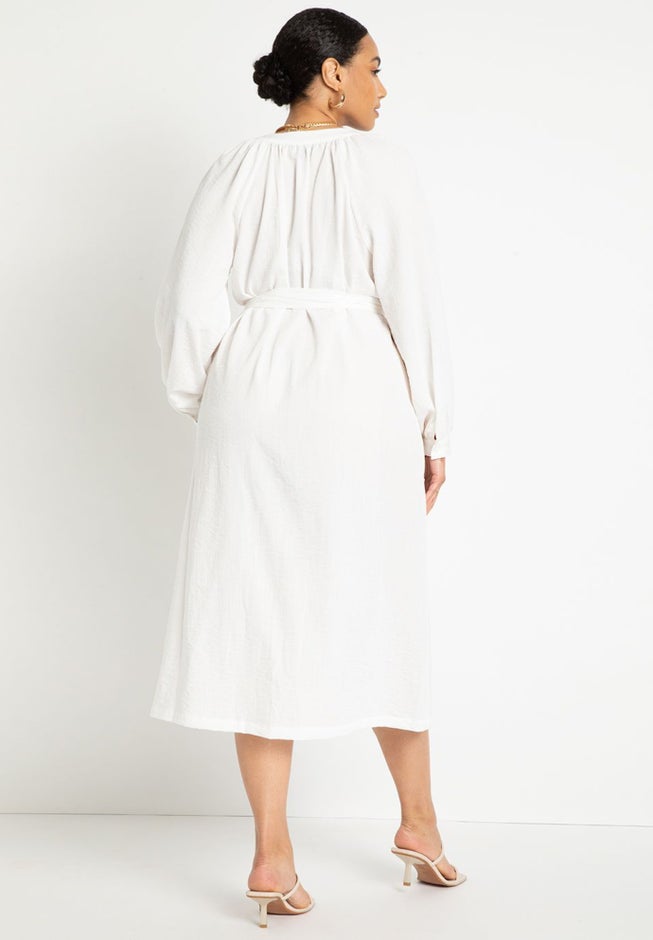 Relaxed Dress with Applique image number null