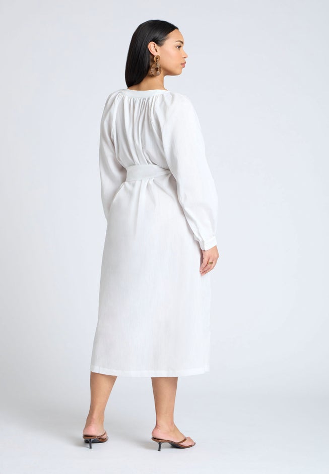 Relaxed Dress with Applique image number null