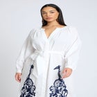 Relaxed Dress With Applique image number null