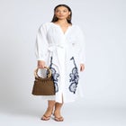 Relaxed Dress With Applique image number null