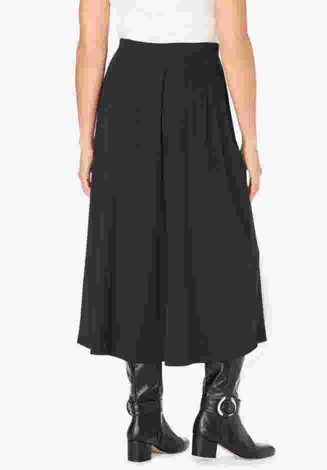 Ponte Knit A-Line Skirt image number 1
