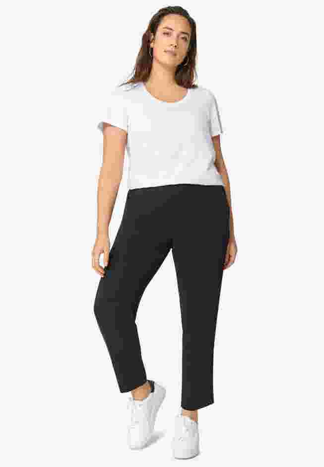 Soft Back-Elastic Trousers image number 0