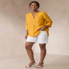 Hi-Low Linen Tunic image number 2