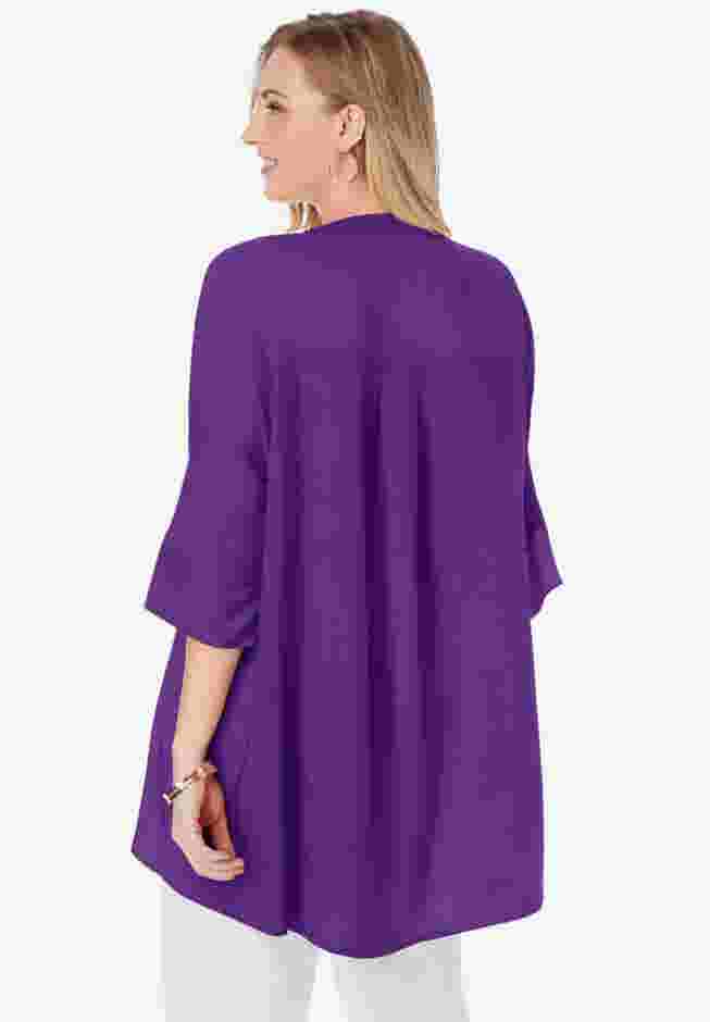 Hi-Low Linen Tunic image number 1