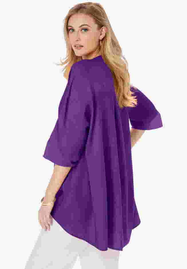 Hi-Low Linen Tunic image number 2