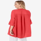 Hi-Low Linen Tunic image number null