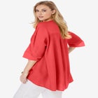 Hi-Low Linen Tunic image number null